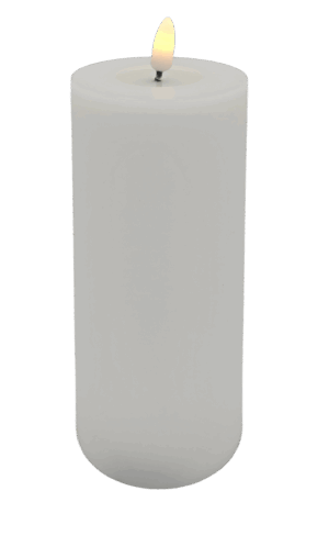 LED Stompkaars Rustiek 70x175 mm / Wit