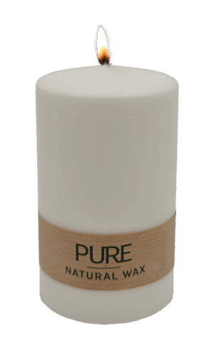Stompkaars Puur Natuurlijke Wax 70x130 mm