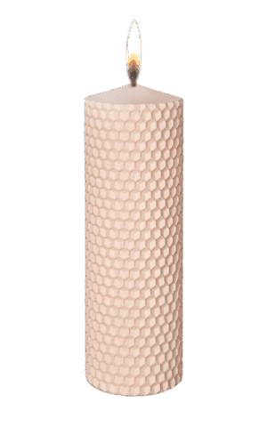 Stompkaars honingraat 50x150 mm / Nude