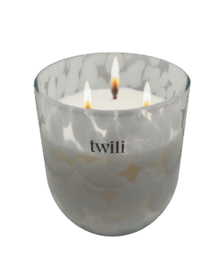 Twili geurkaars White Cotton - Cashmere 150x170 mm / wit